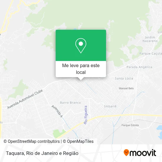 Taquara mapa