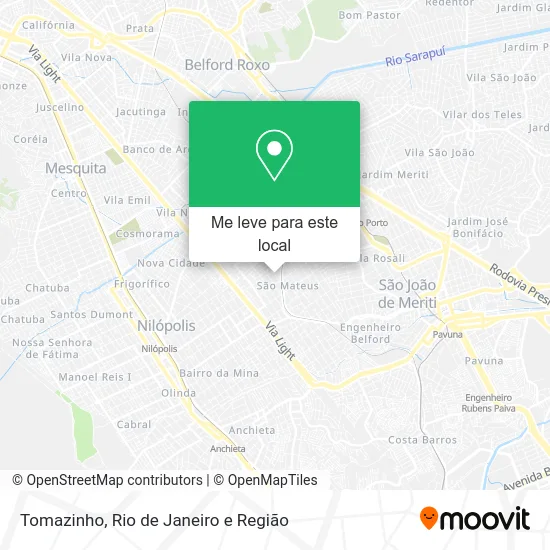 Tomazinho mapa