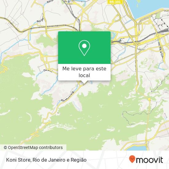 Koni Store mapa