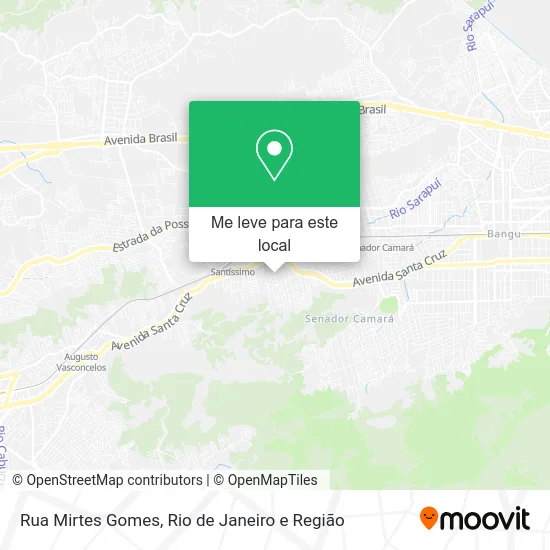 Rua Mirtes Gomes mapa