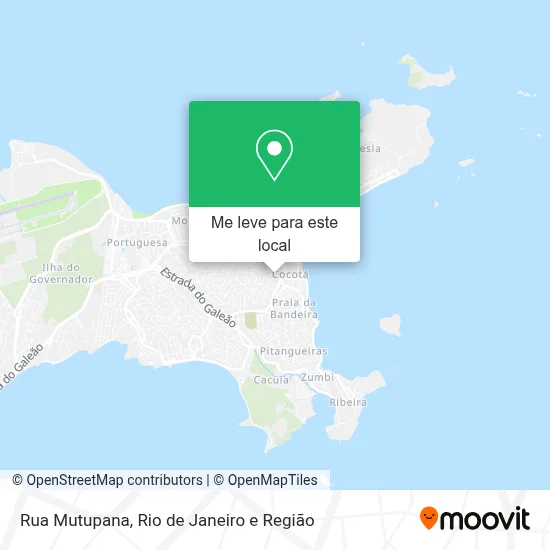 Rua Mutupana mapa