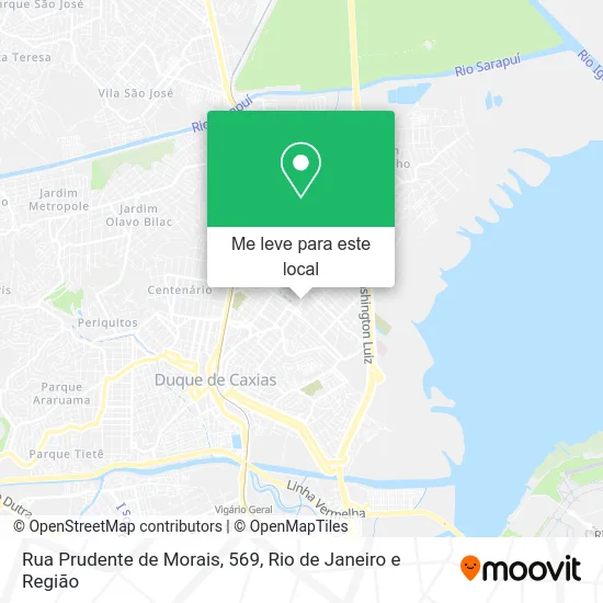 Rua Prudente de Morais, 569 mapa