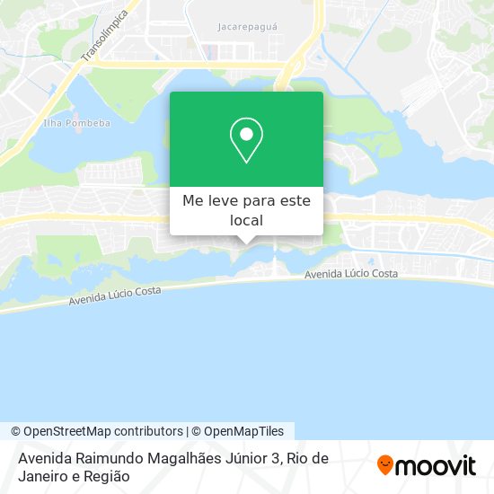 Avenida Raimundo Magalhães Júnior 3 mapa