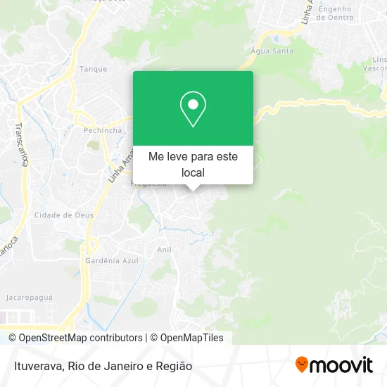 Ituverava mapa