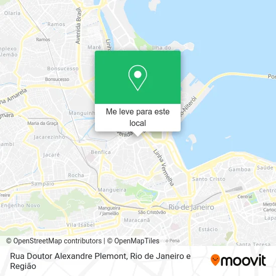 Rua Doutor Alexandre Plemont mapa