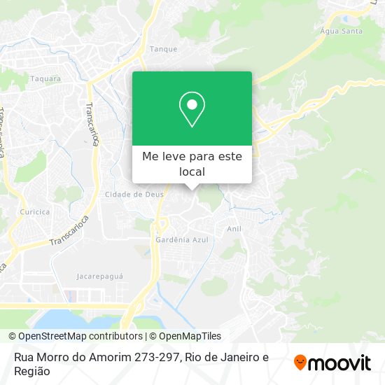 Rua Morro do Amorim 273-297 mapa