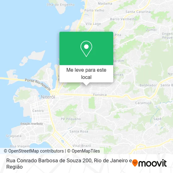 Rua Conrado Barbosa de Souza 200 mapa