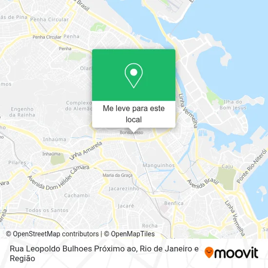Rua Leopoldo Bulhoes Próximo ao mapa