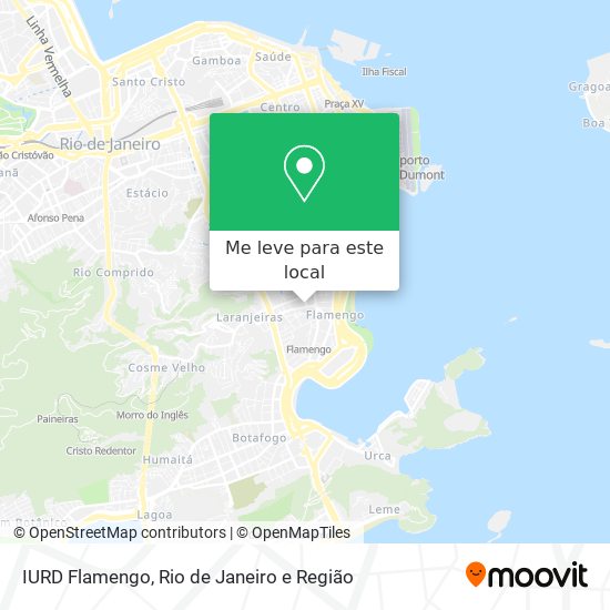 IURD Flamengo mapa