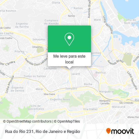 Rua do Rio 231 mapa