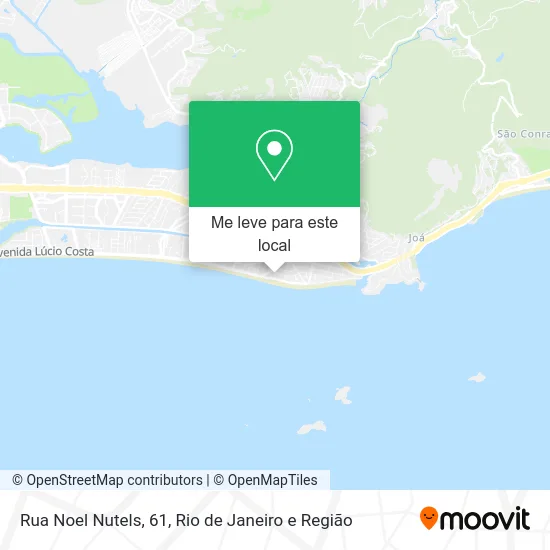 Rua Noel Nutels, 61 mapa