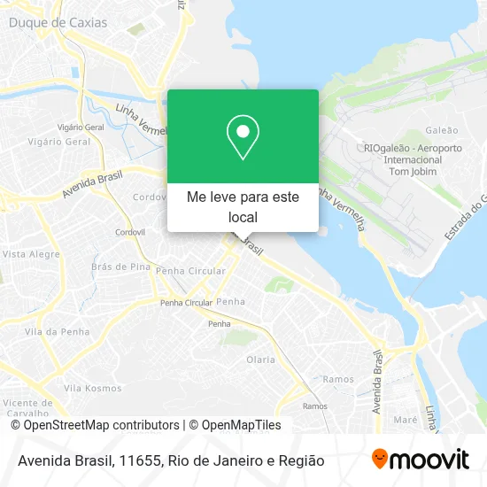 Avenida Brasil, 11655 mapa