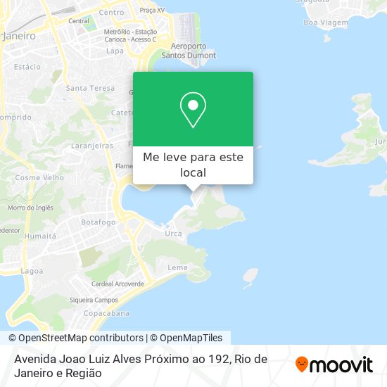 Avenida Joao Luiz Alves Próximo ao 192 mapa