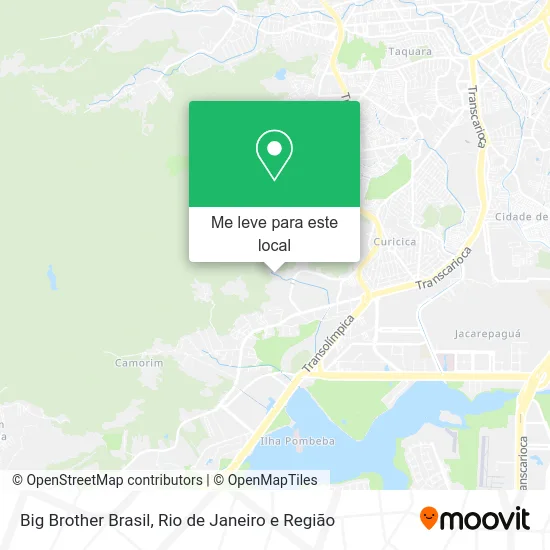 Big Brother Brasil mapa