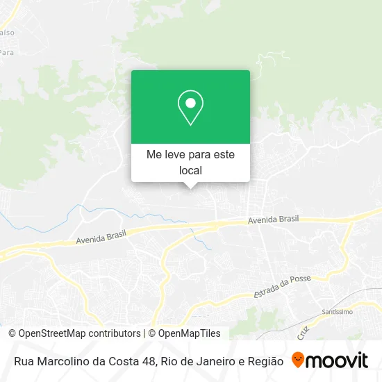 Rua Marcolino da Costa 48 mapa
