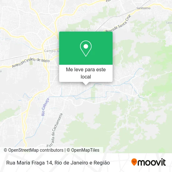 Rua Maria Fraga 14 mapa