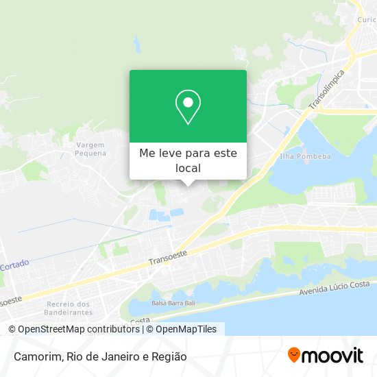 Camorim mapa