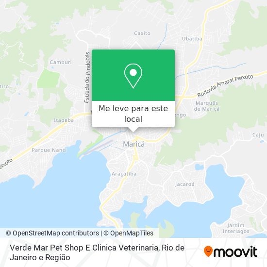 Verde Mar Pet Shop E Clinica Veterinaria mapa