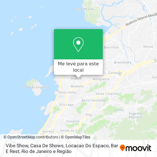 Vibe Show, Casa De Shows, Locacao Do Espaco, Bar E Rest mapa