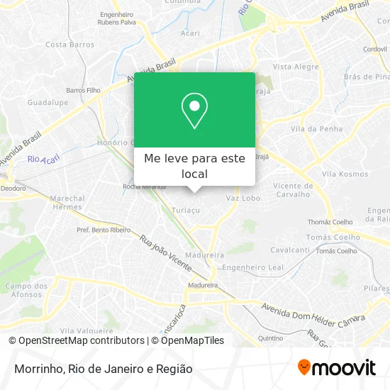Morrinho mapa