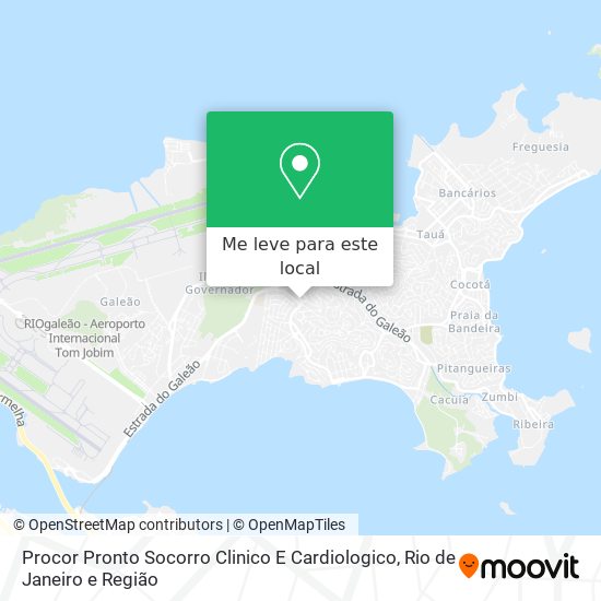 Procor Pronto Socorro Clinico E Cardiologico mapa