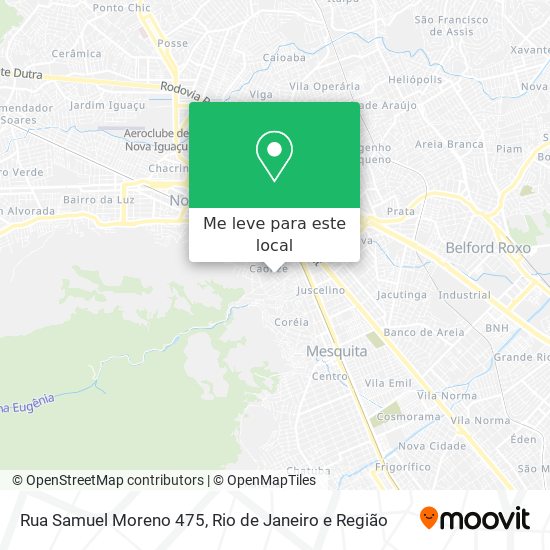 Rua Samuel Moreno 475 mapa