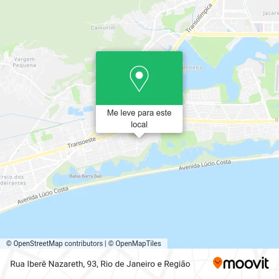 Rua Iberê Nazareth, 93 mapa