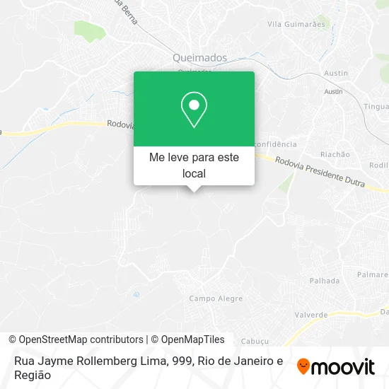 Rua Jayme Rollemberg Lima, 999 mapa