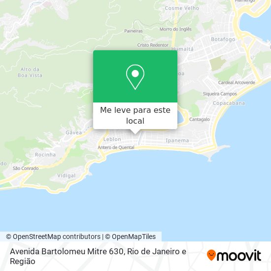 Avenida Bartolomeu Mitre 630 mapa
