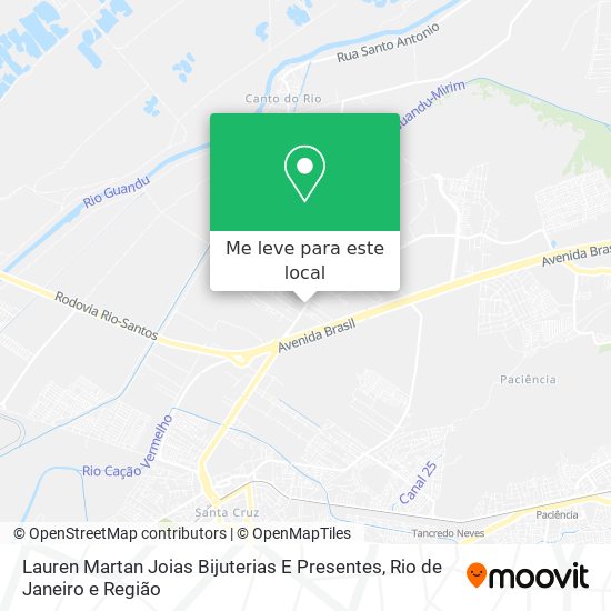 Lauren Martan Joias Bijuterias E Presentes mapa