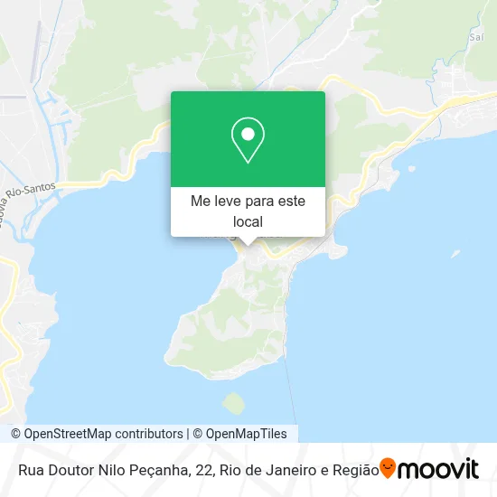 Rua Doutor Nilo Peçanha, 22 mapa