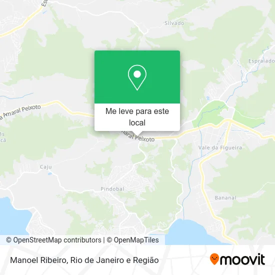 Manoel Ribeiro mapa
