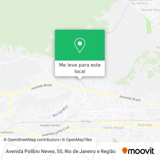 Avenida Políbio Neves, 50 mapa