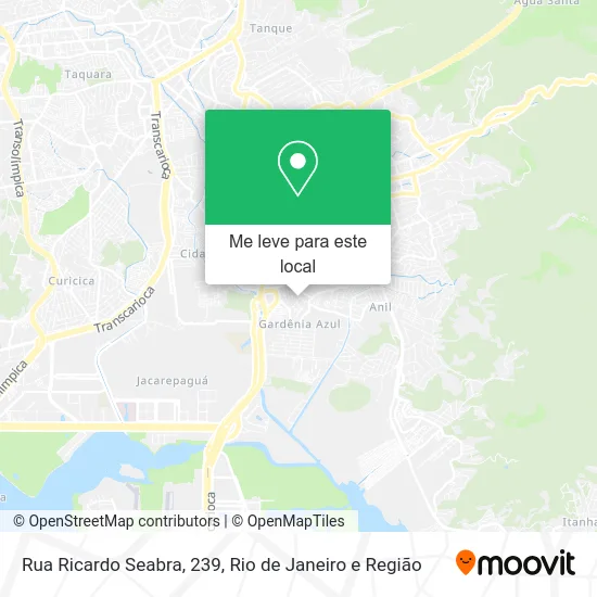 Rua Ricardo Seabra, 239 mapa