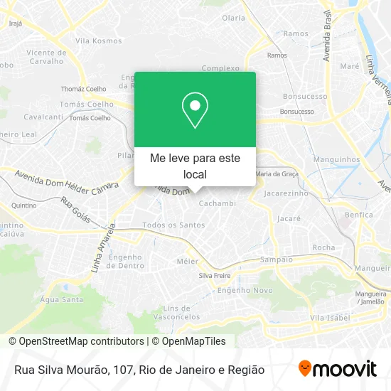 Rua Silva Mourão, 107 mapa