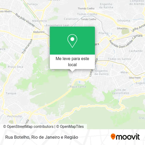 Rua Botelho mapa