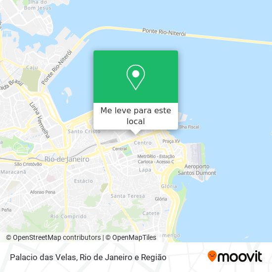 Palacio das Velas mapa