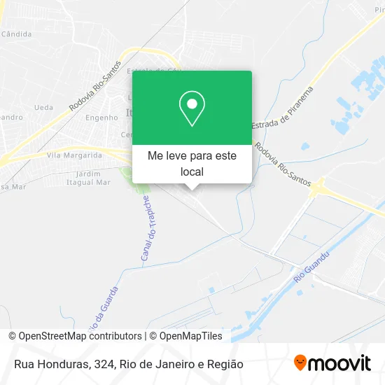 Rua Honduras, 324 mapa