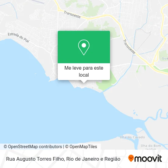 Rua Augusto Torres Filho mapa
