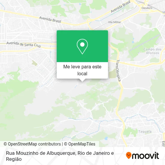 Rua Mouzinho de Albuquerque mapa