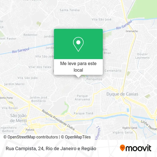 Rua Campista, 24 mapa