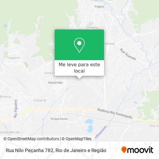 Rua Nilo Peçanha 782 mapa