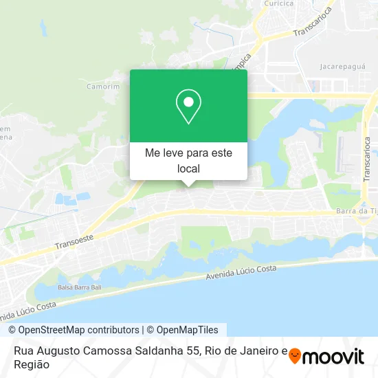 Rua Augusto Camossa Saldanha 55 mapa