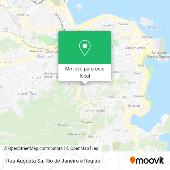 Rua Augusta Sá mapa
