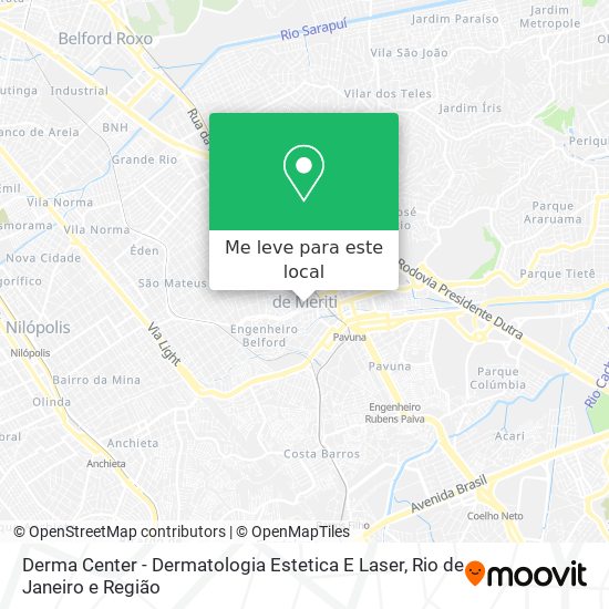 Derma Center - Dermatologia Estetica E Laser mapa