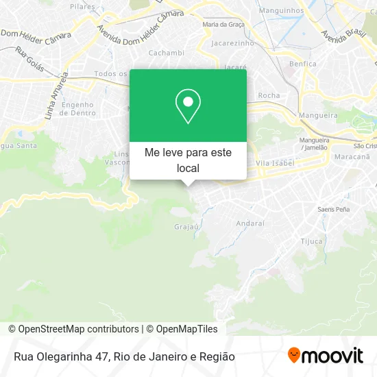 Rua Olegarinha 47 mapa