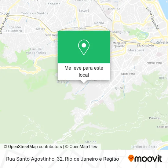 Rua Santo Agostinho, 32 mapa