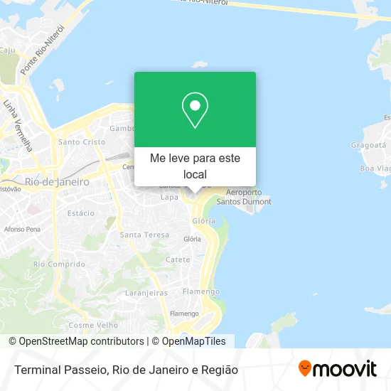 Terminal Passeio mapa