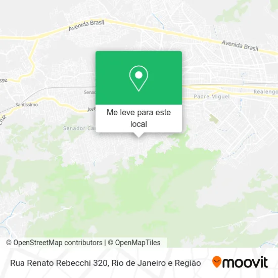 Rua Renato Rebecchi 320 mapa