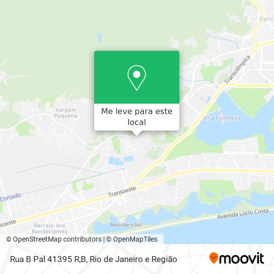 Rua B Pal 41395 R,B mapa